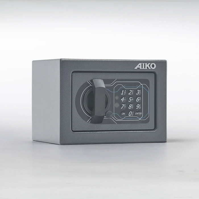 Маленький сейф с электронным замком AIKO T-140 EL фото СтеллажМастер Маленький сейф с электронным замком AIKO T-140 EL фото СтеллажМастер