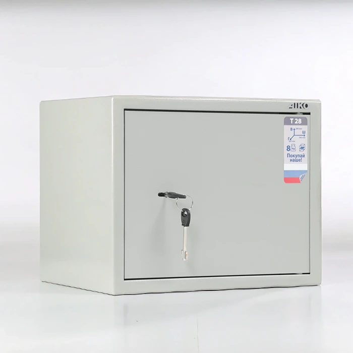 Сейф для дома и офиса AIKO T-28 ключевой фото СтеллажМастер Сейф для дома и офиса AIKO T-28 ключевой фото СтеллажМастер