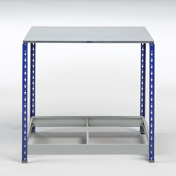 Верстак слесарный металлический Garage-111 фото СтеллажМастер Верстак слесарный металлический Garage-111 фото СтеллажМастер